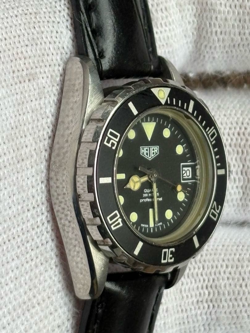 稼働 TAG HEUER HEUER 980.008.1 プロフェッショナル