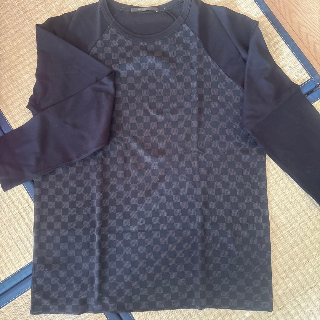 LOUIS VUITTON ルイヴィトン ダミエ柄 ラグランTシャツ カットソー