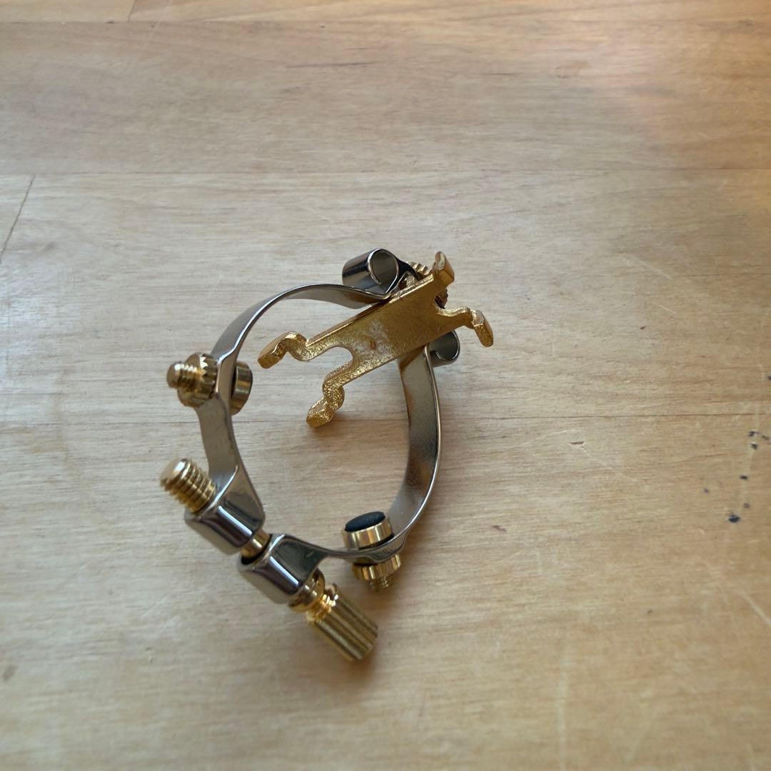 JLV アルトサックス リガチャー プラチナメッキ