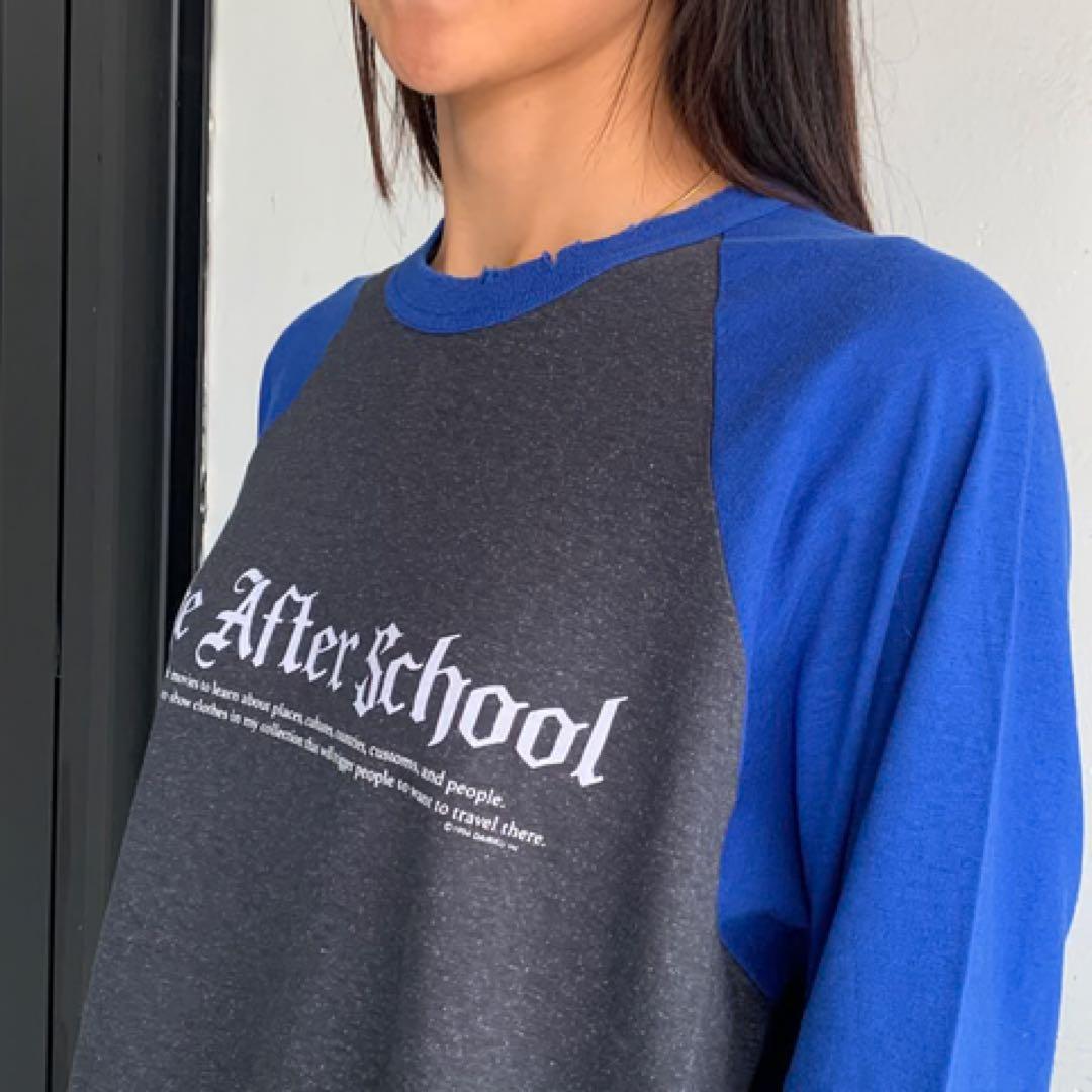 DAIRIKU ダイリク 22aw The After School ラグランT