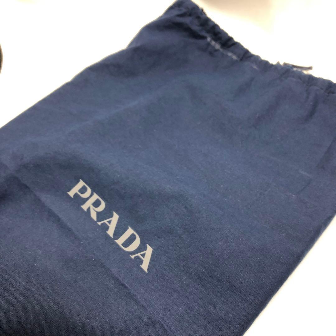美品✨　PRADA Re-Nylon 三角プレート　ナイロン　バケットハット　Ｌ