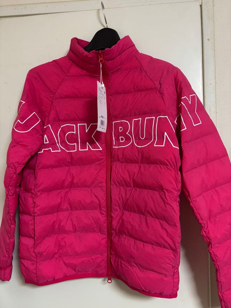 【新品】ジャックバニー ゴルフジャケット M ピンク
