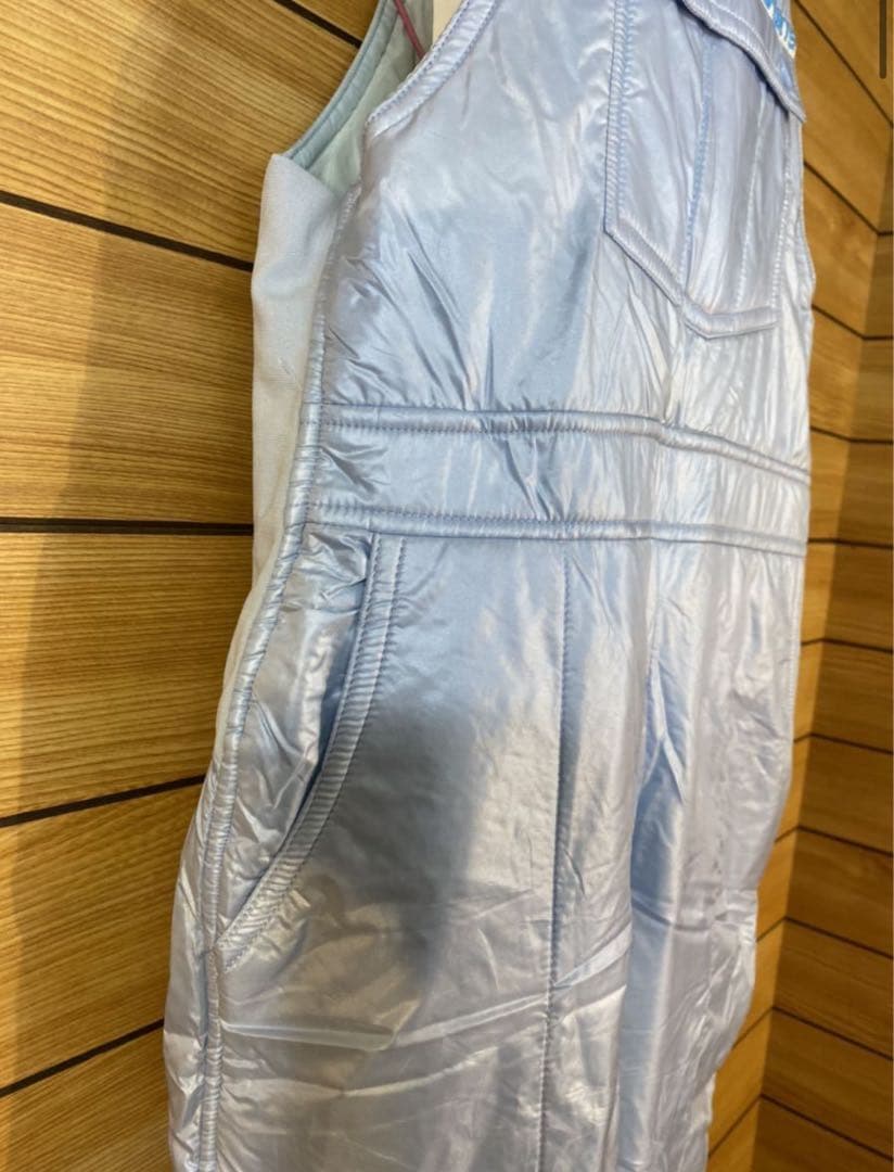 MIZUNO ブルーインパルス　レディース　Lサイズ オーバーオール　シルバー