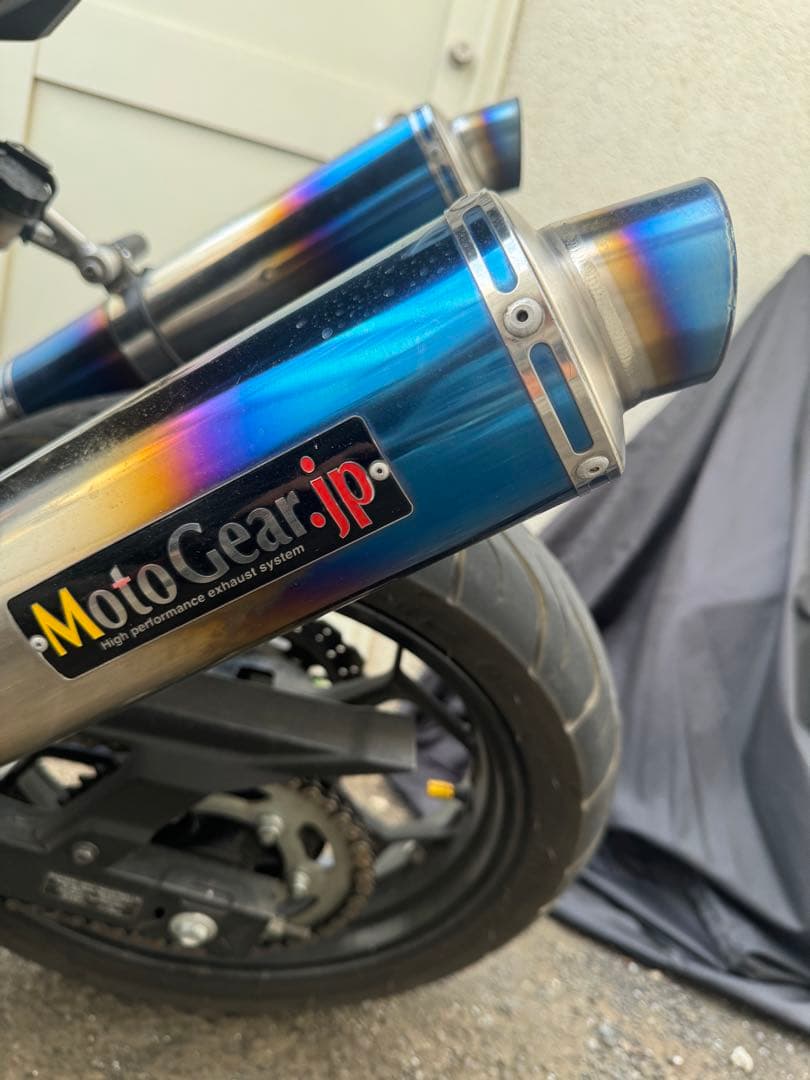 MotoGear.jr 高性能マフラー デュアルエキゾースト