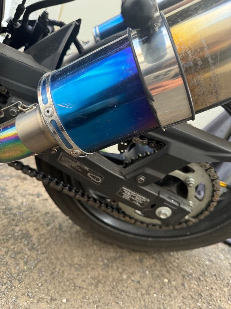 MotoGear.jr 高性能マフラー デュアルエキゾースト