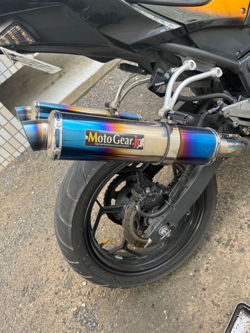 MotoGear.jr 高性能マフラー デュアルエキゾースト