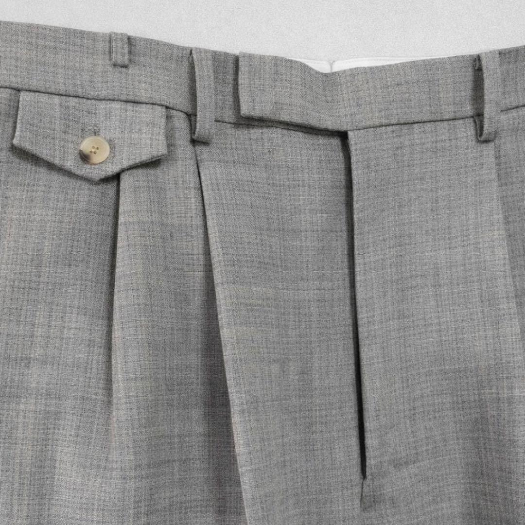 【YLEVE／イレーヴ】サマーウール スラックス グレー サイズ3