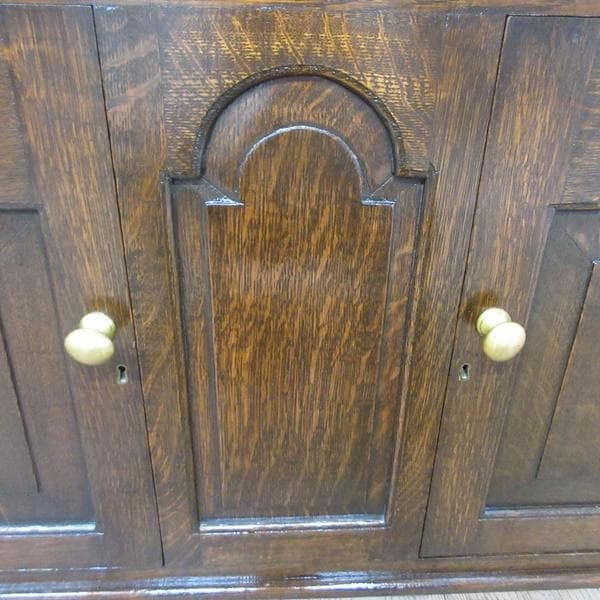 イギリス アンティーク 家具 サイドボード キャビネット 店舗什器 6806d