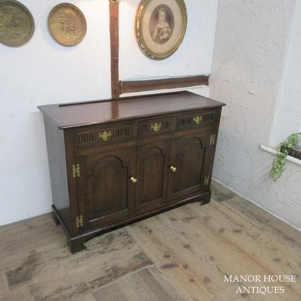 イギリス アンティーク 家具 サイドボード キャビネット 店舗什器 6806d