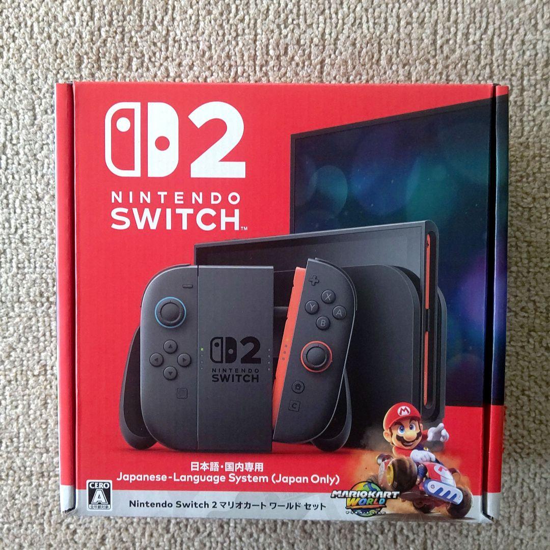 Nintendo Switch 2 本体 (日本語専用)マリオカートワールド