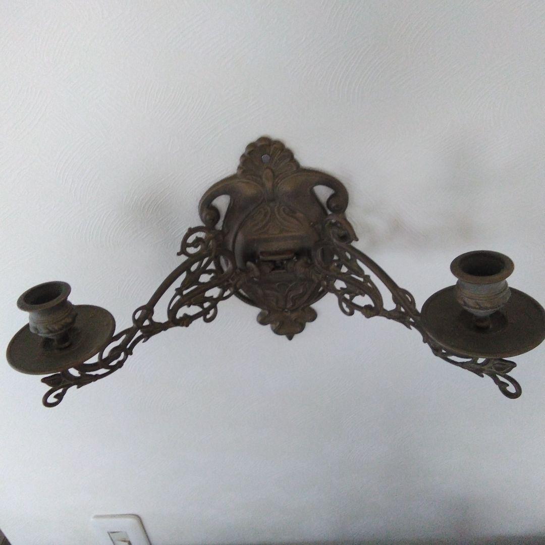 1970年代の 壁掛け キャンドル スタンド