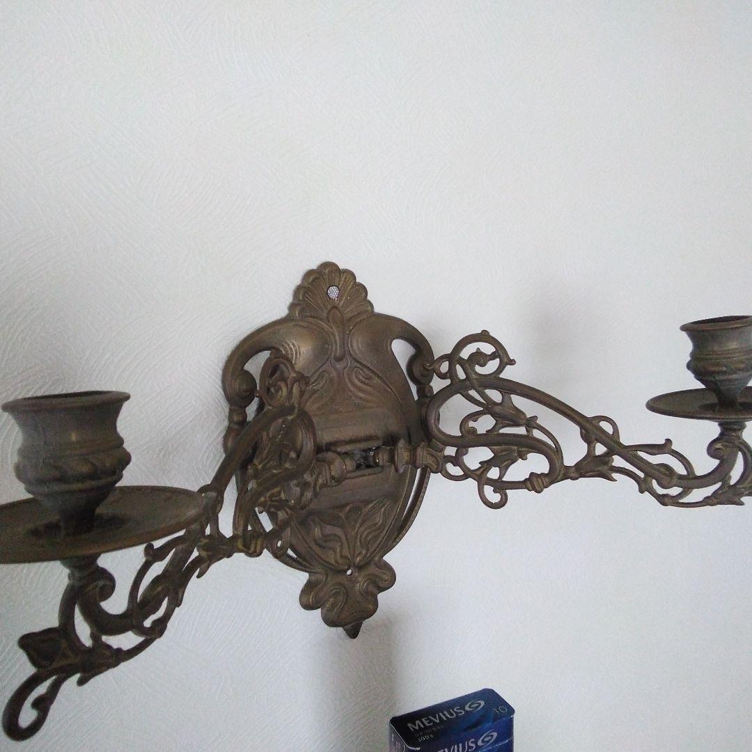 1970年代の 壁掛け キャンドル スタンド