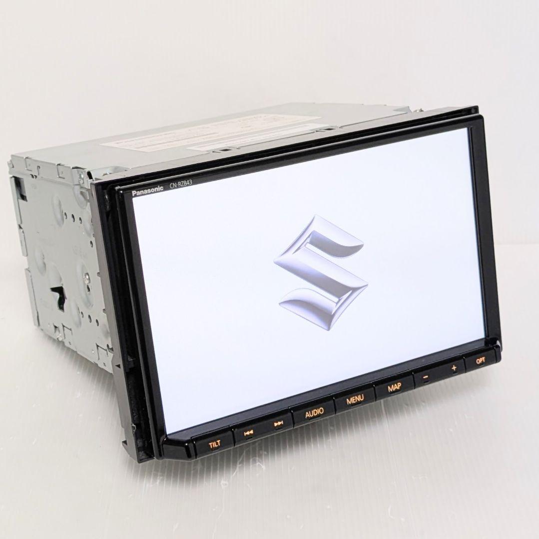美品PanasonicCN-RZ843ZAスズキ純正8型/2022年版地図データ