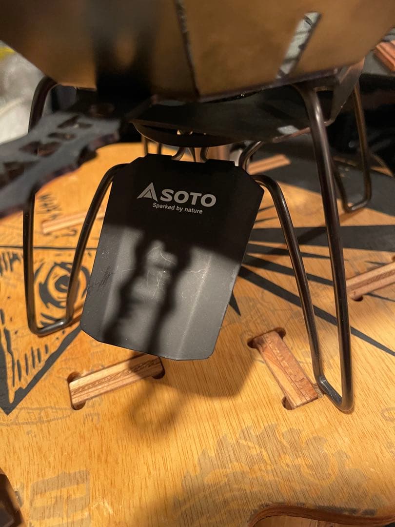 ソマビトのゴトク&sotoブラックシングルバーナーセット