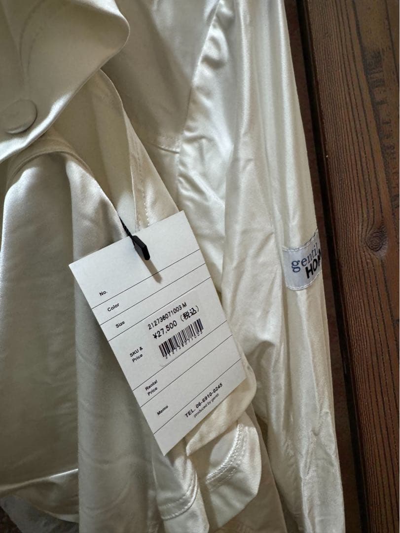 新品未使用タグ付社交ダンスgentilラテンシャツM