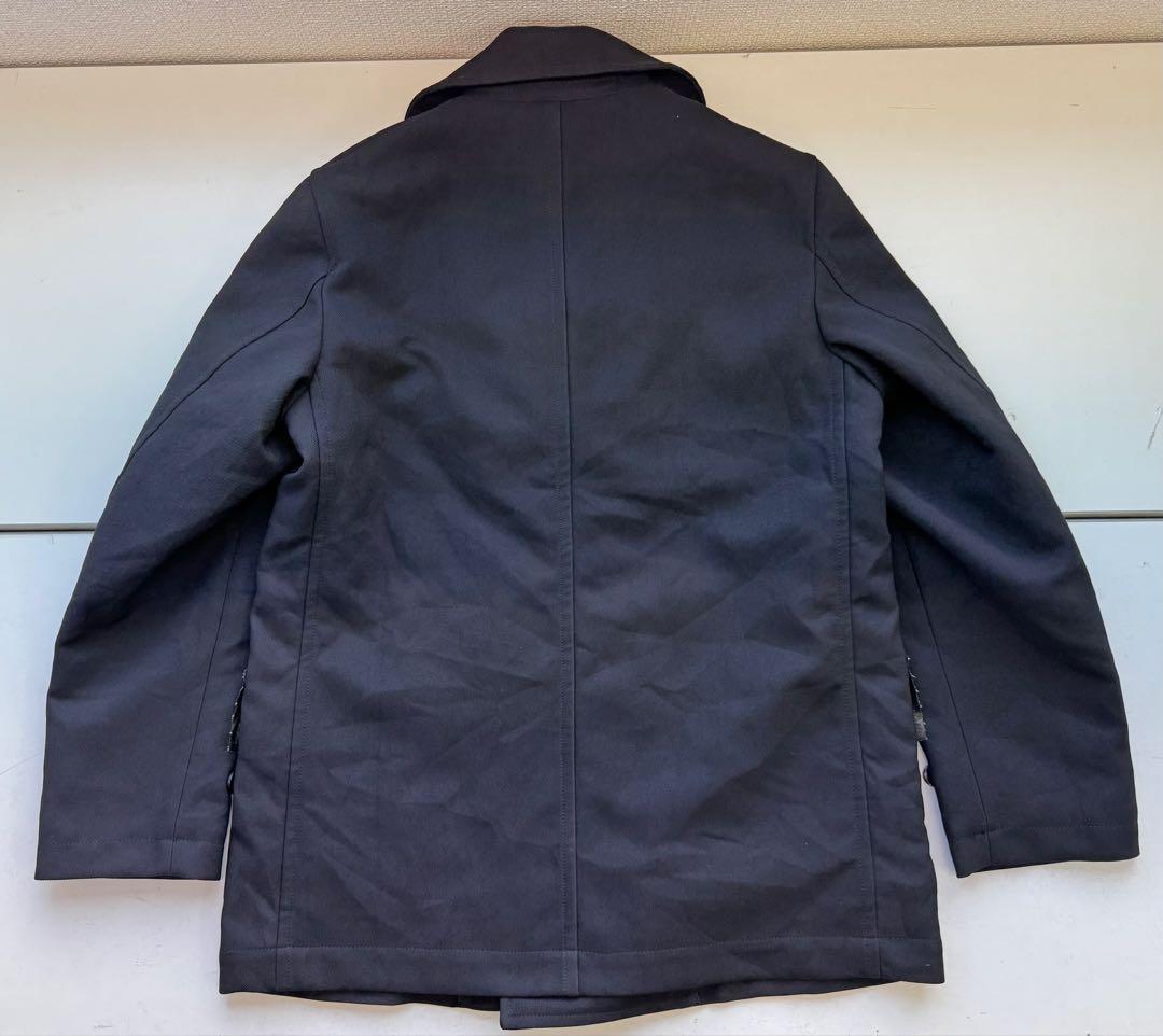 未使用25aw comme des garcons shirt 縮絨コートL 黒