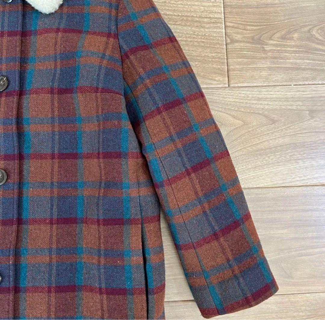 A.P.C.アーペーセーチェックロングコート