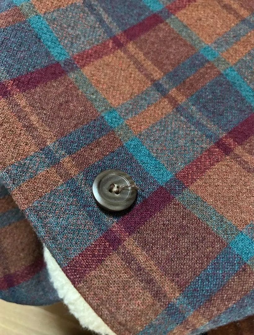 A.P.C.アーペーセーチェックロングコート