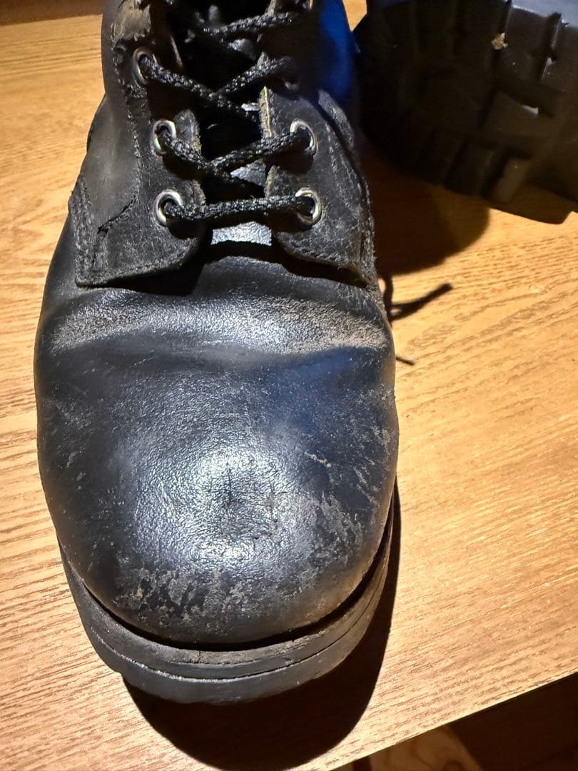 フレンチアーミー　ダブルストラップコンバットブーツ　ヴィンテージ