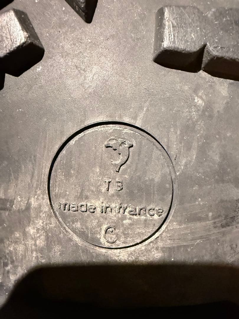 フレンチアーミー　ダブルストラップコンバットブーツ　ヴィンテージ