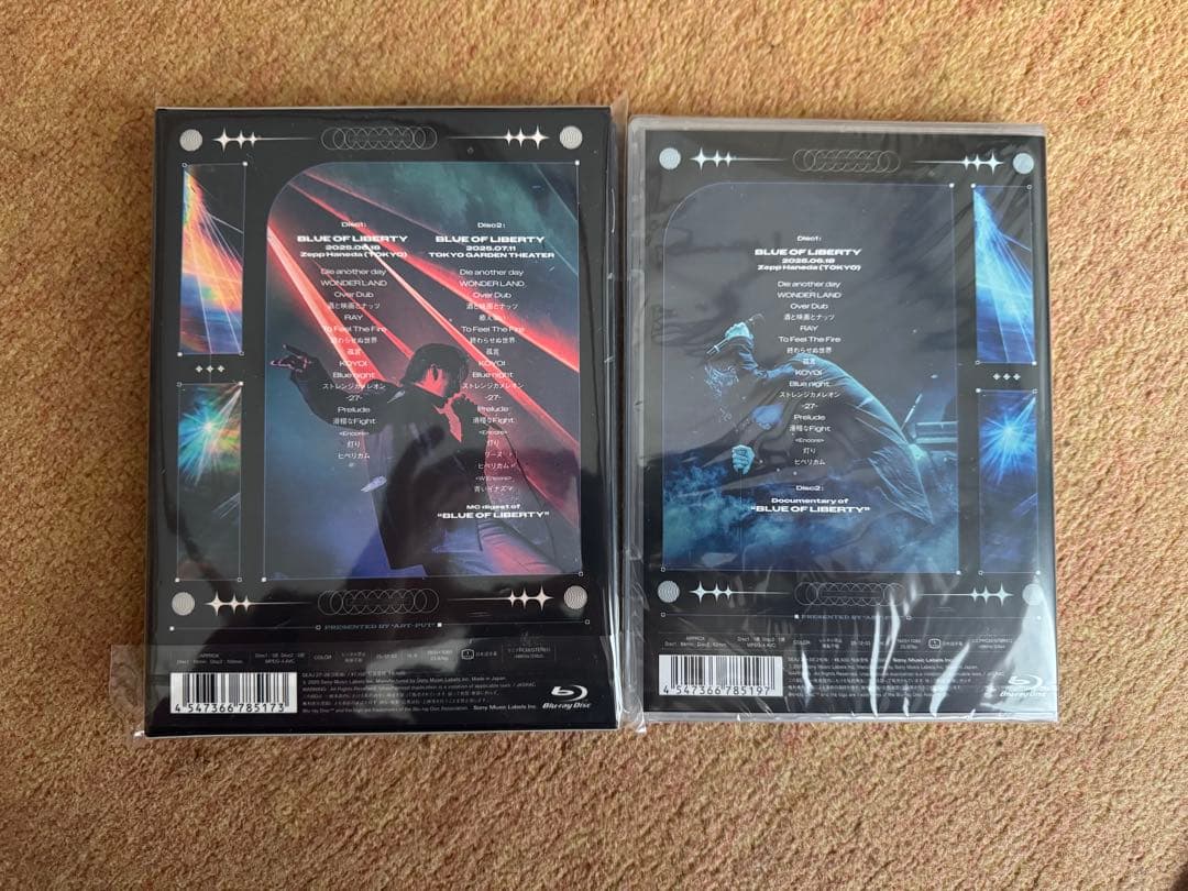 京本大我/BLUE OF LIBERTY 初回盤・通常盤 セット売り