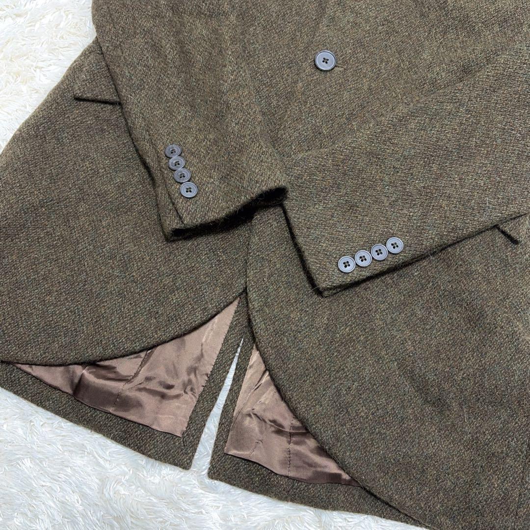 ポロラルフローレン　アルパカ混　テーラードジャケット　イタリー製　Lサイズ
