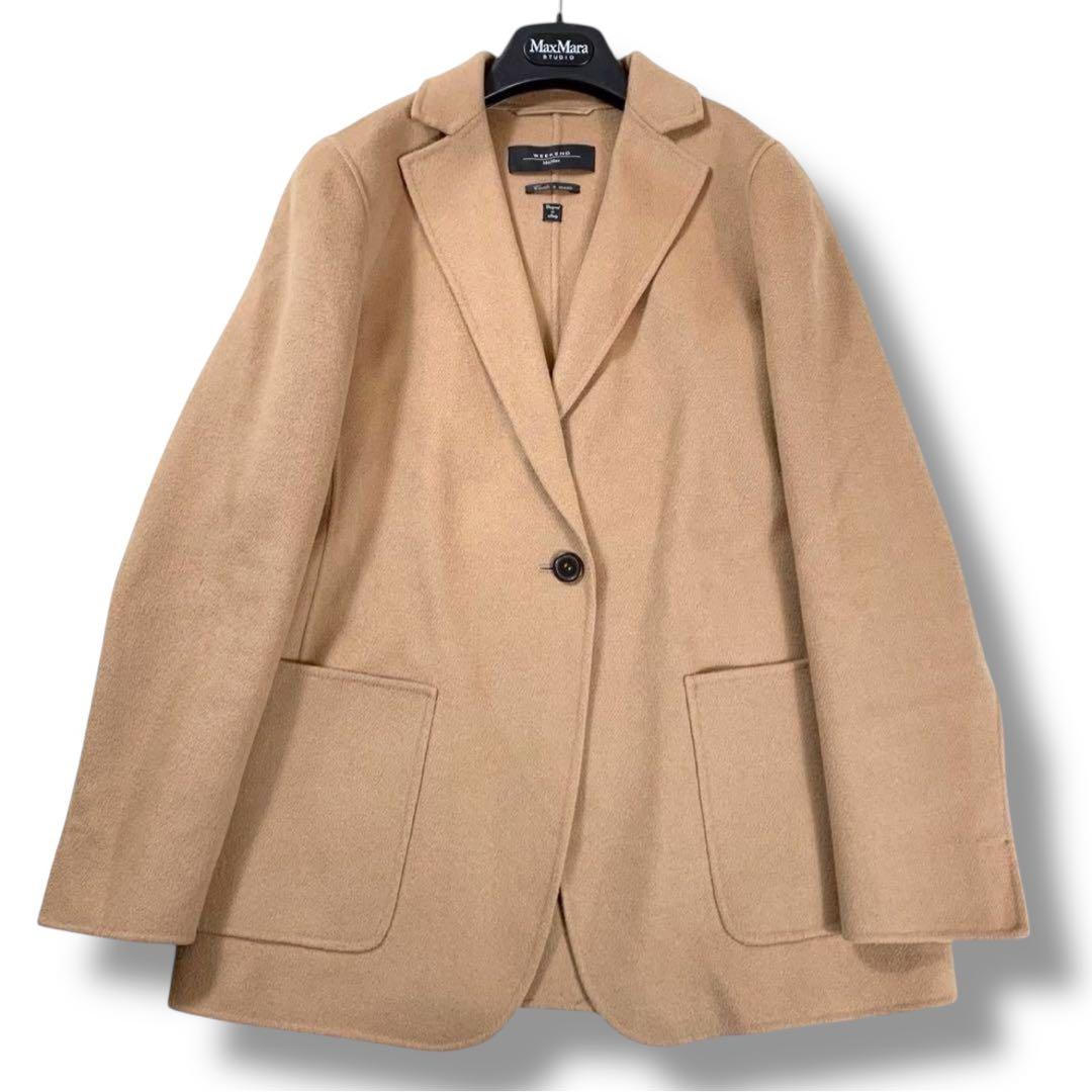 希少✨マックスマーラ ウイークエンド クチートアマーノ テーラードジャケット42