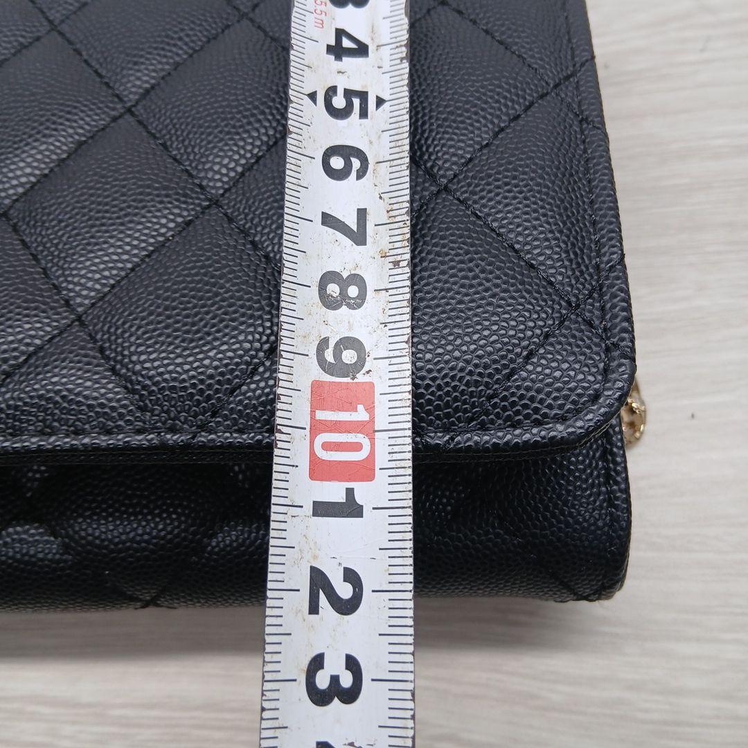 平行輸入　CHANEL ブラック キルティングショルダーバッグ