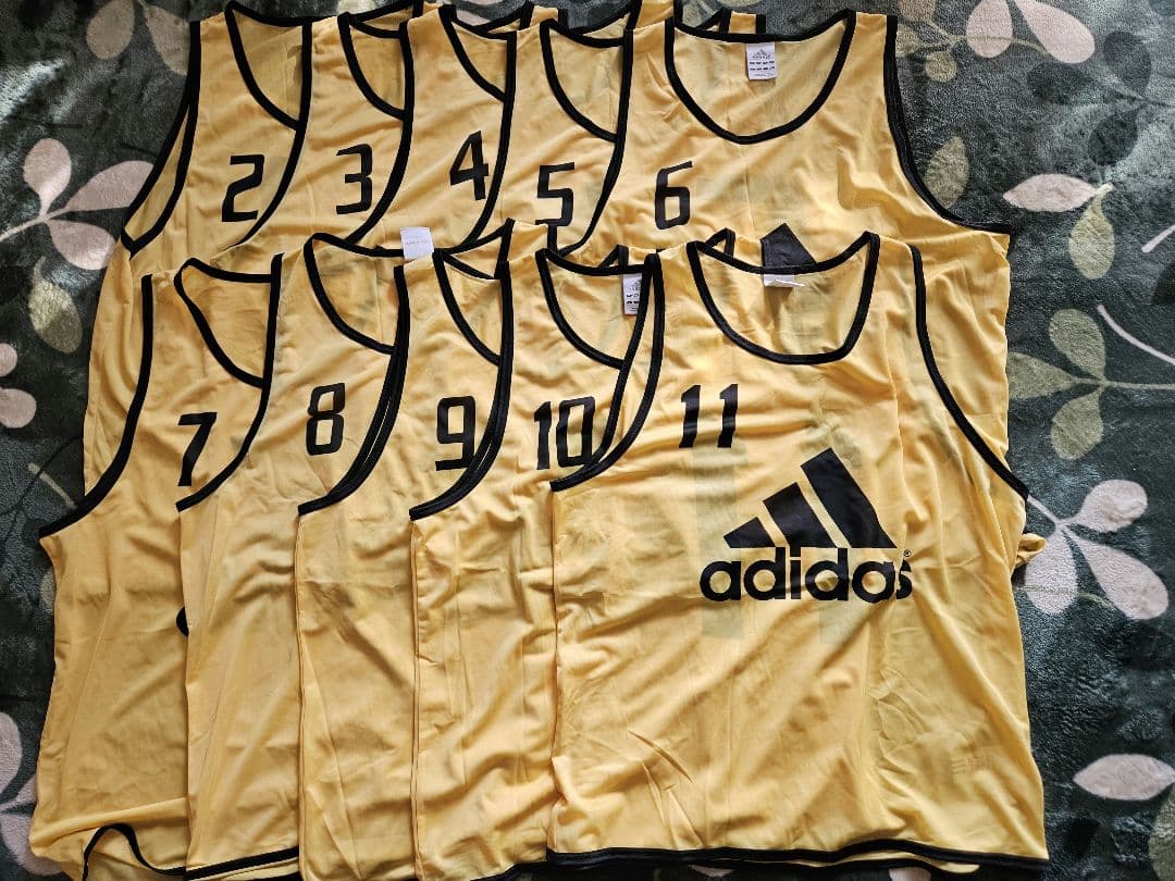 adidas ビブス 10枚セット Ｌサイズ