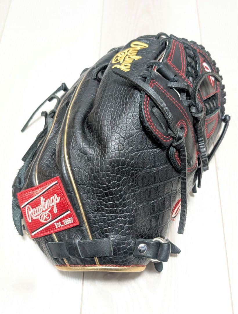 ローリングス　軟式一般用グローブ　クロコ柄