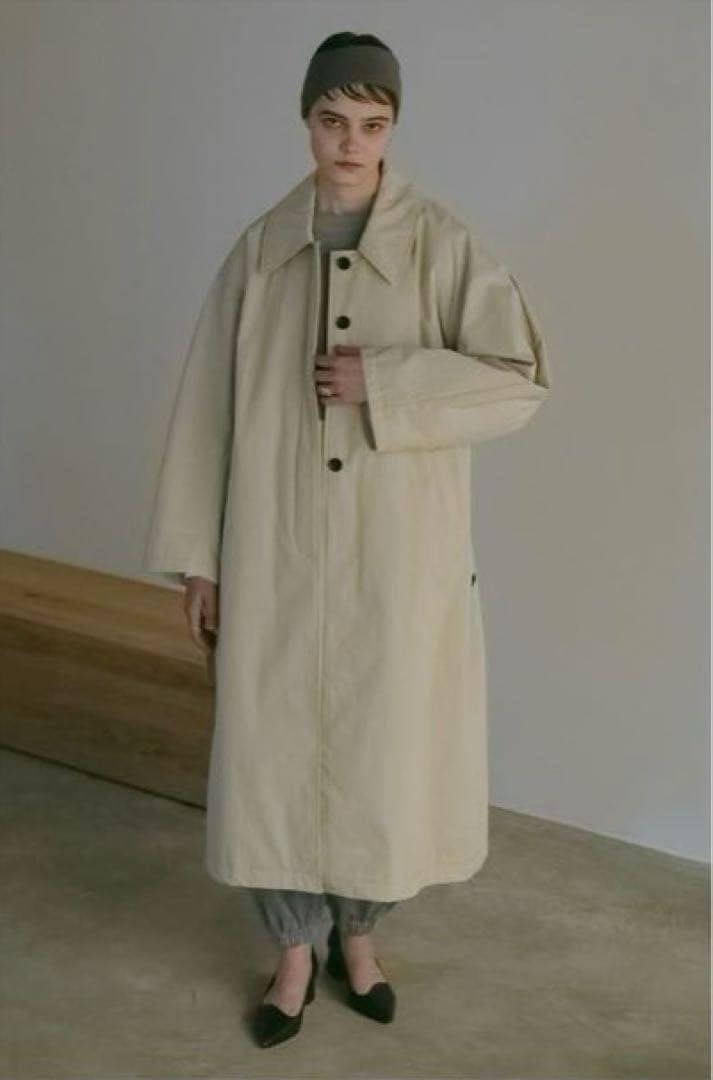 MANOF マノフBATTING LONG COAT中綿ステンカラーコート