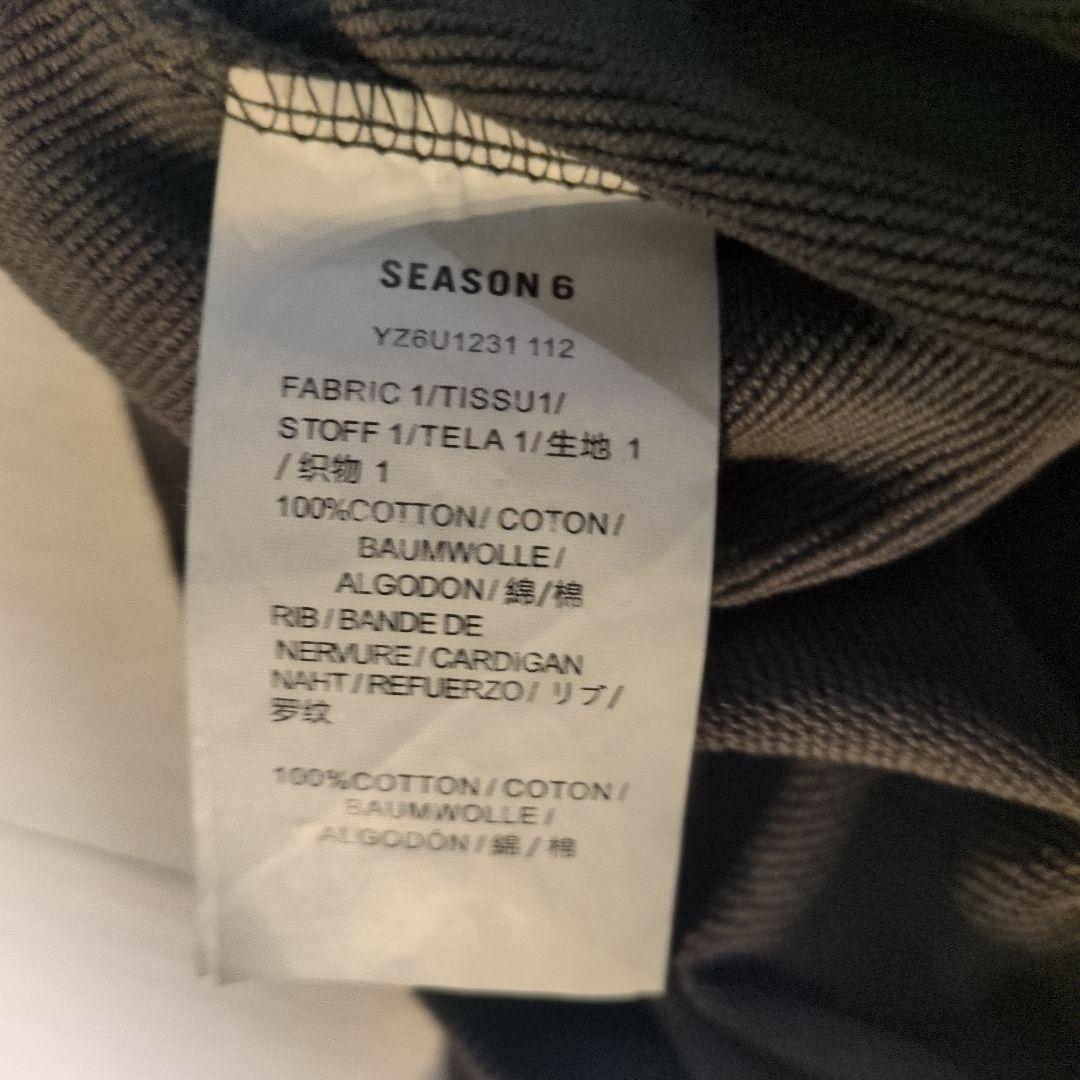 yeezy season6 ロングスリーブtシャツ