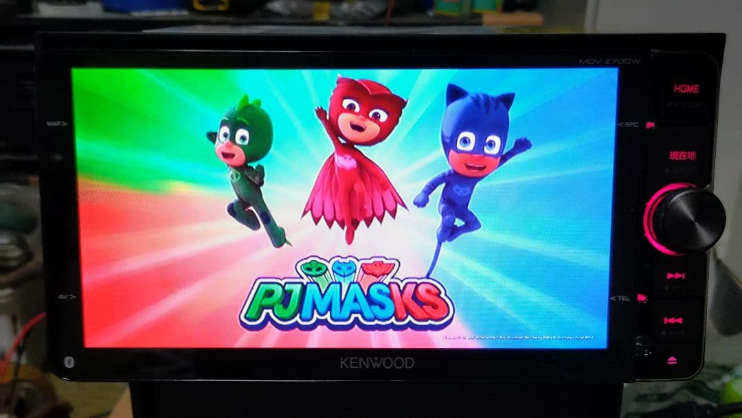 KENWOOD彩速ナビ MDV-Z700W Bluetooth DVD フルセグ