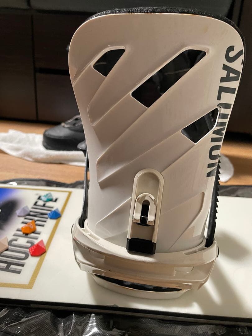 使用3回 SALOMON HUCK KNIFE22-23 155ビンディング付