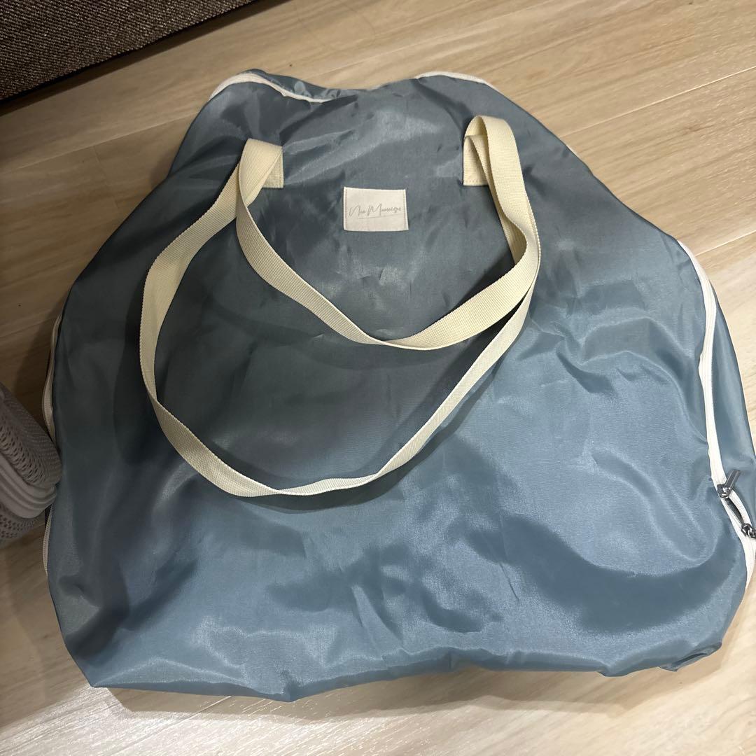 【美品】ネオママイズム ベッドインベッド ベビーベッド　グレー　収納バッグ付き