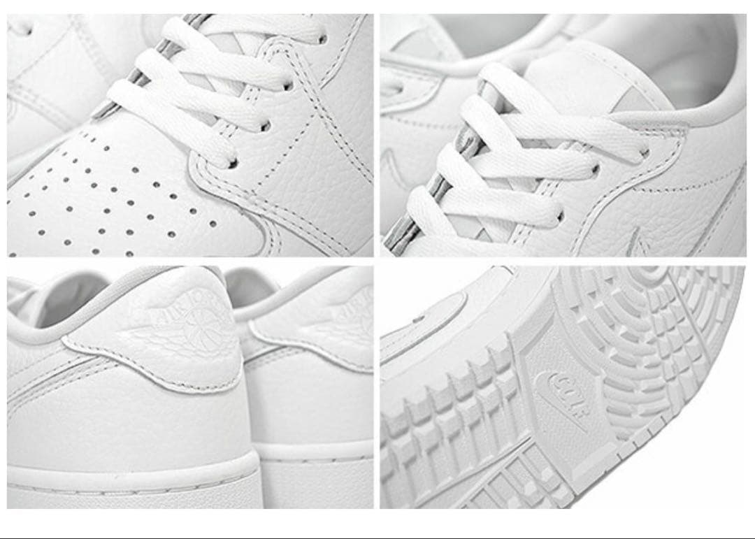 【新品未使用】Nike エアジョーダン 1 LOW G ホワイト 28.5cm