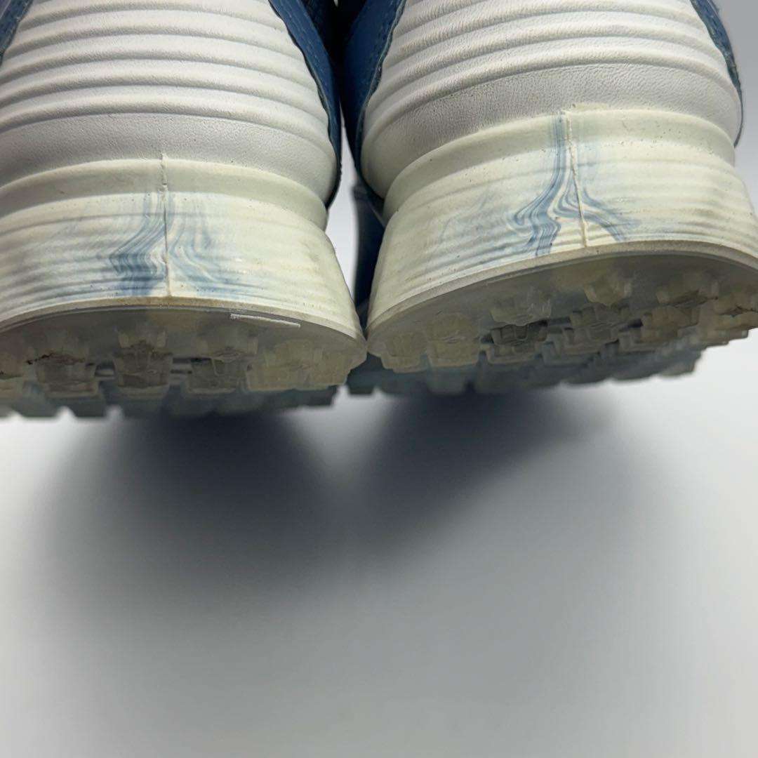 美品　ecco エコーメンズ レザー ゴルフシューズ ゴアテックス