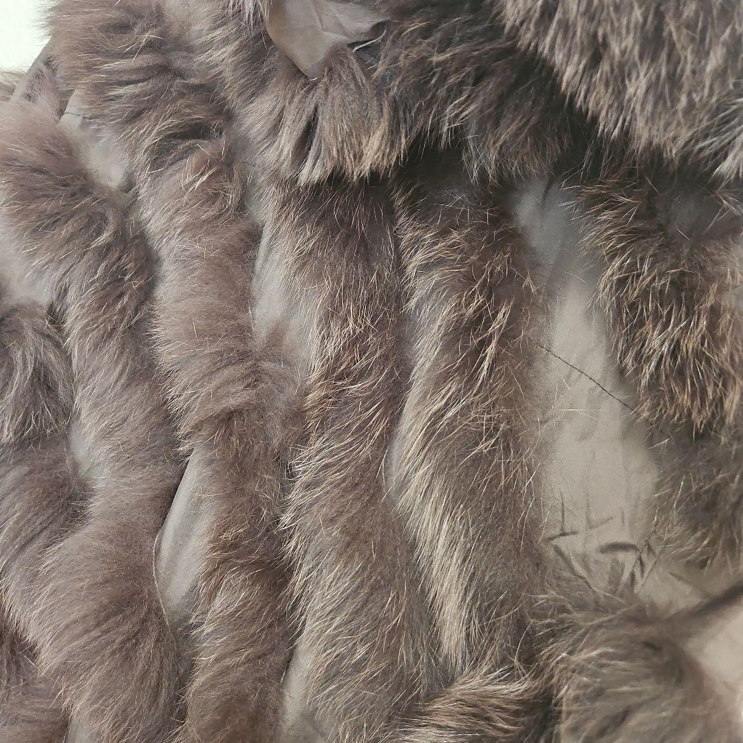 フォックス リバーシブル ロングコート