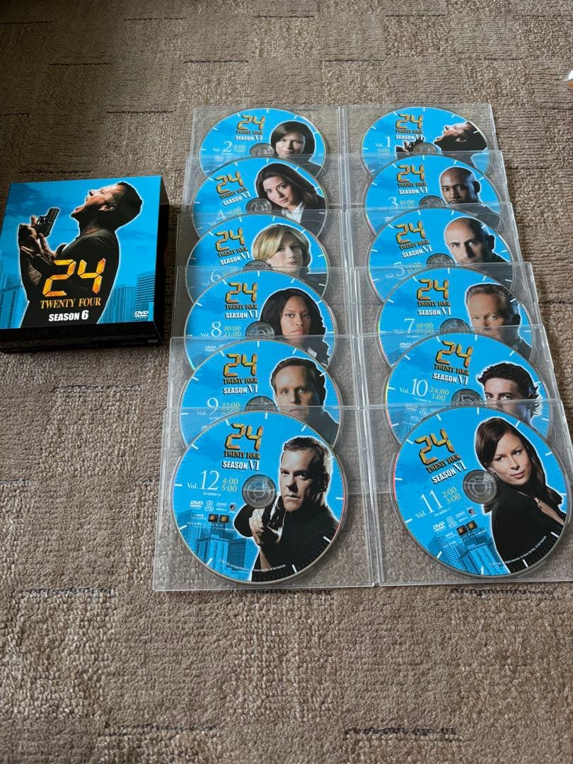 24-TWENTY FOUR- シーズン1~8SEASONSコンパクト・ボックス