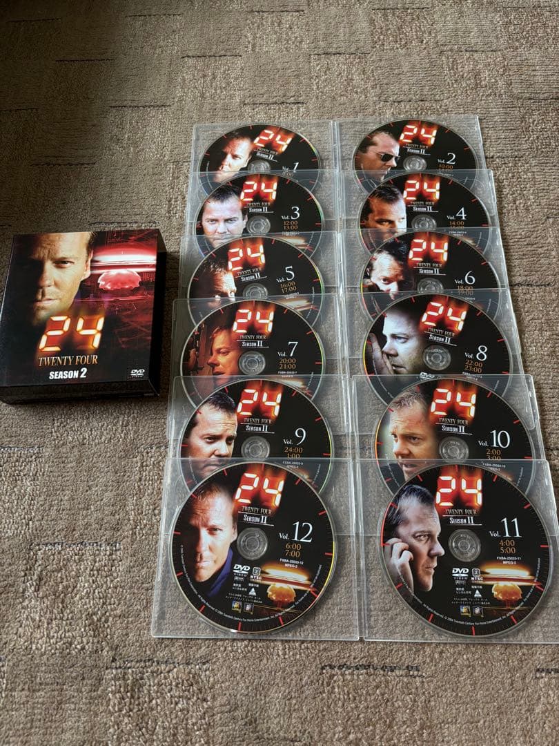 24-TWENTY FOUR- シーズン1~8SEASONSコンパクト・ボックス