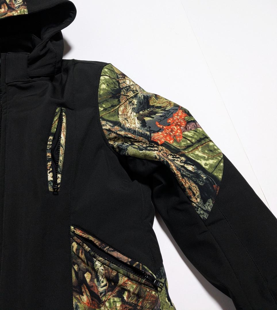 ほぼ新品 デグナー 秋冬 ★胸・肩・肘・背中プロテクター ソフトシェルジャケット