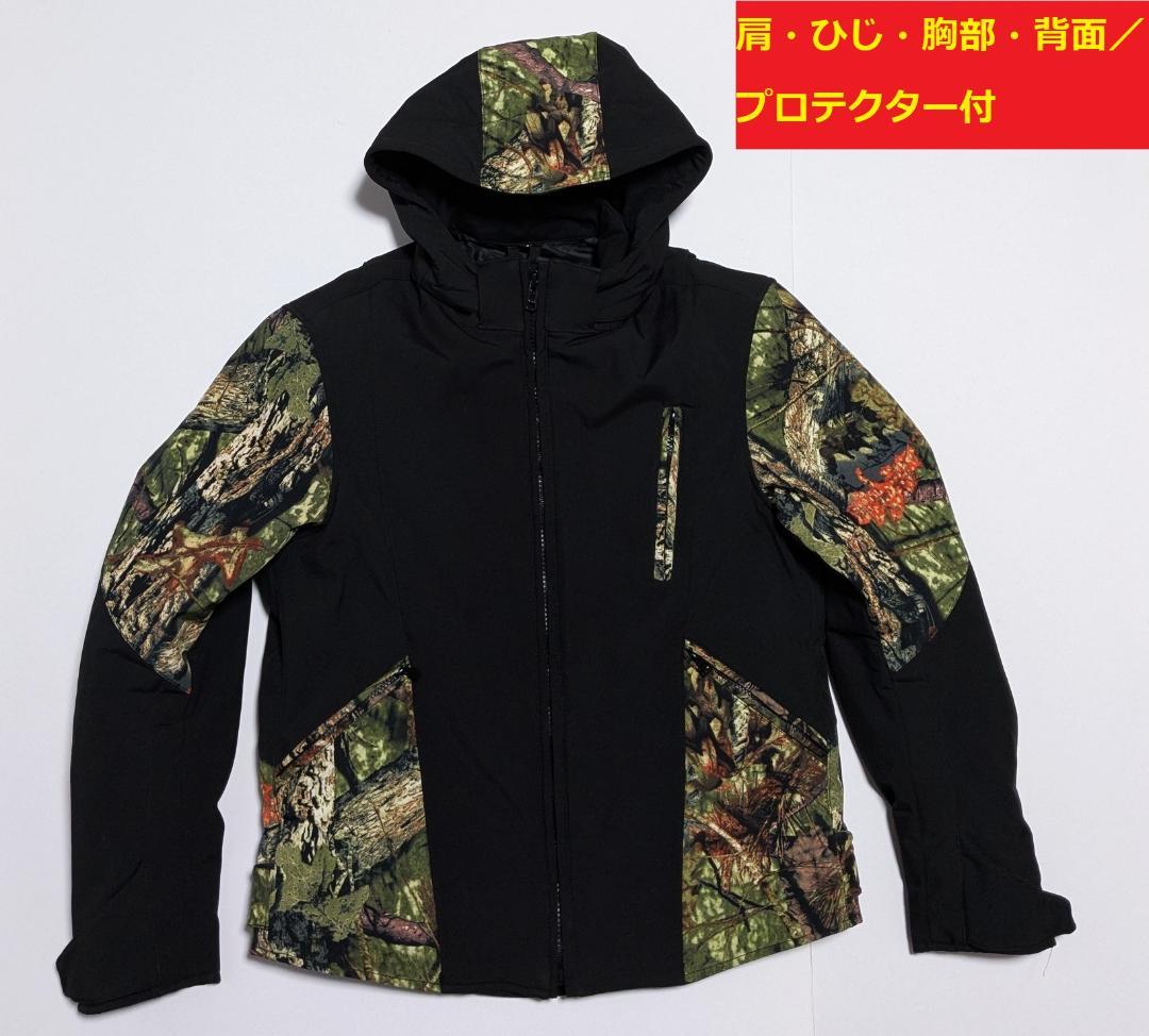 ほぼ新品 デグナー 秋冬 ★胸・肩・肘・背中プロテクター ソフトシェルジャケット