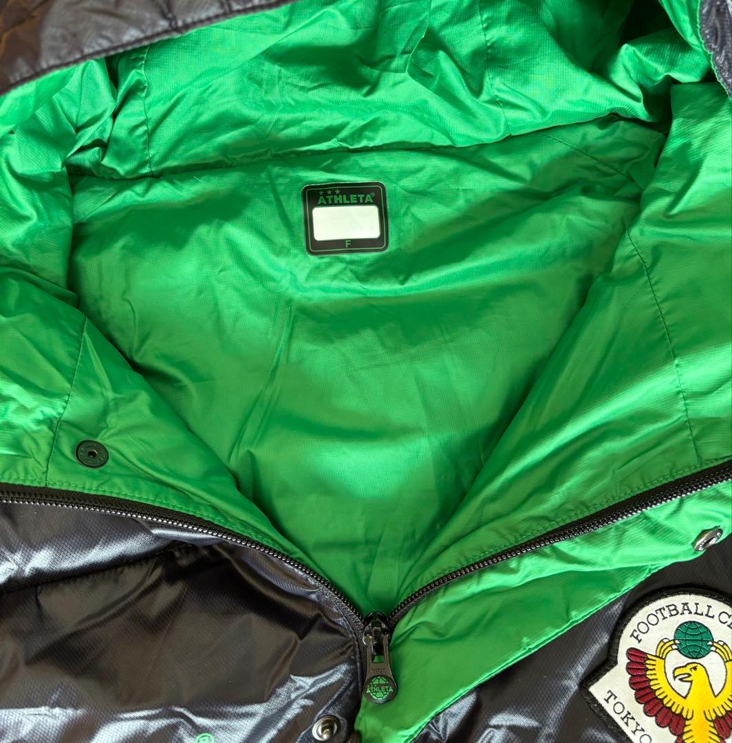 【即日配送】東京ヴェルディATHLETA ベンチコート