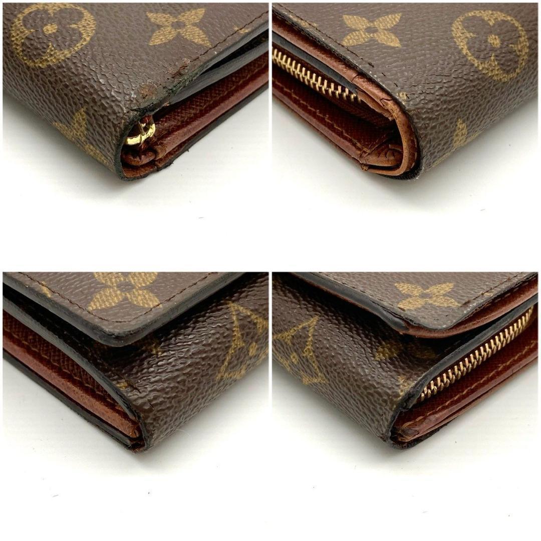 ルイヴィトン モノグラム ポルトモネ ビエトレゾール 二つ折り財布 71227