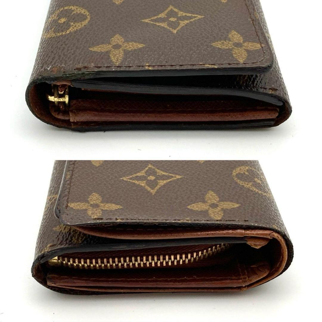ルイヴィトン モノグラム ポルトモネ ビエトレゾール 二つ折り財布 71227