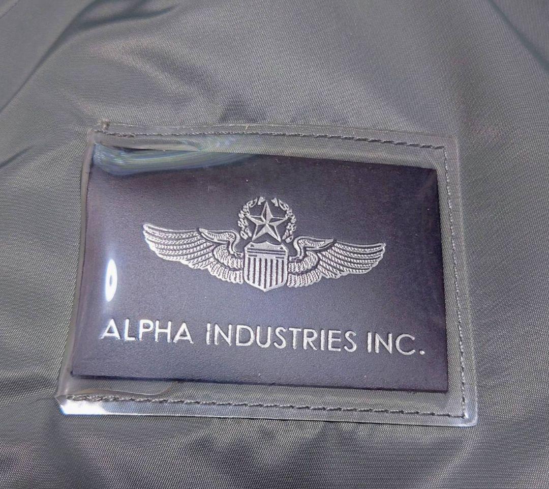 ALPHA MA-1 TEST SAMPLE Lサイズ セージグリーン