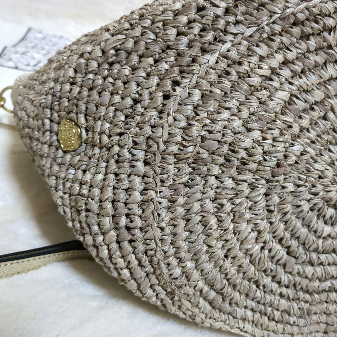 専用 未使用級✨️VIOLA d'ORO カゴバッグ2way ショルダーバッグ