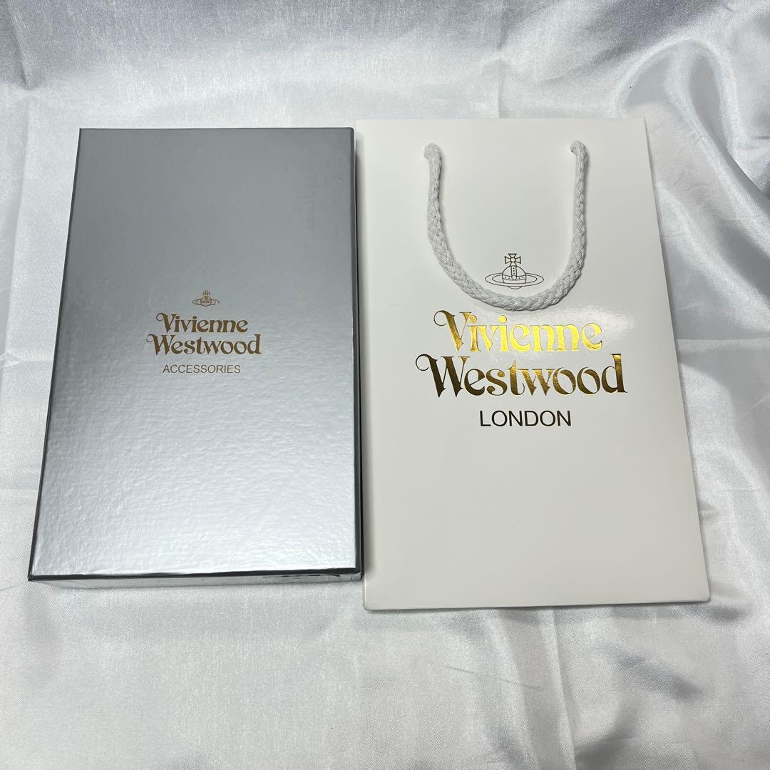 新品 Vivienne Westwood 黒クロコダイル柄 長財布 バレンタイン
