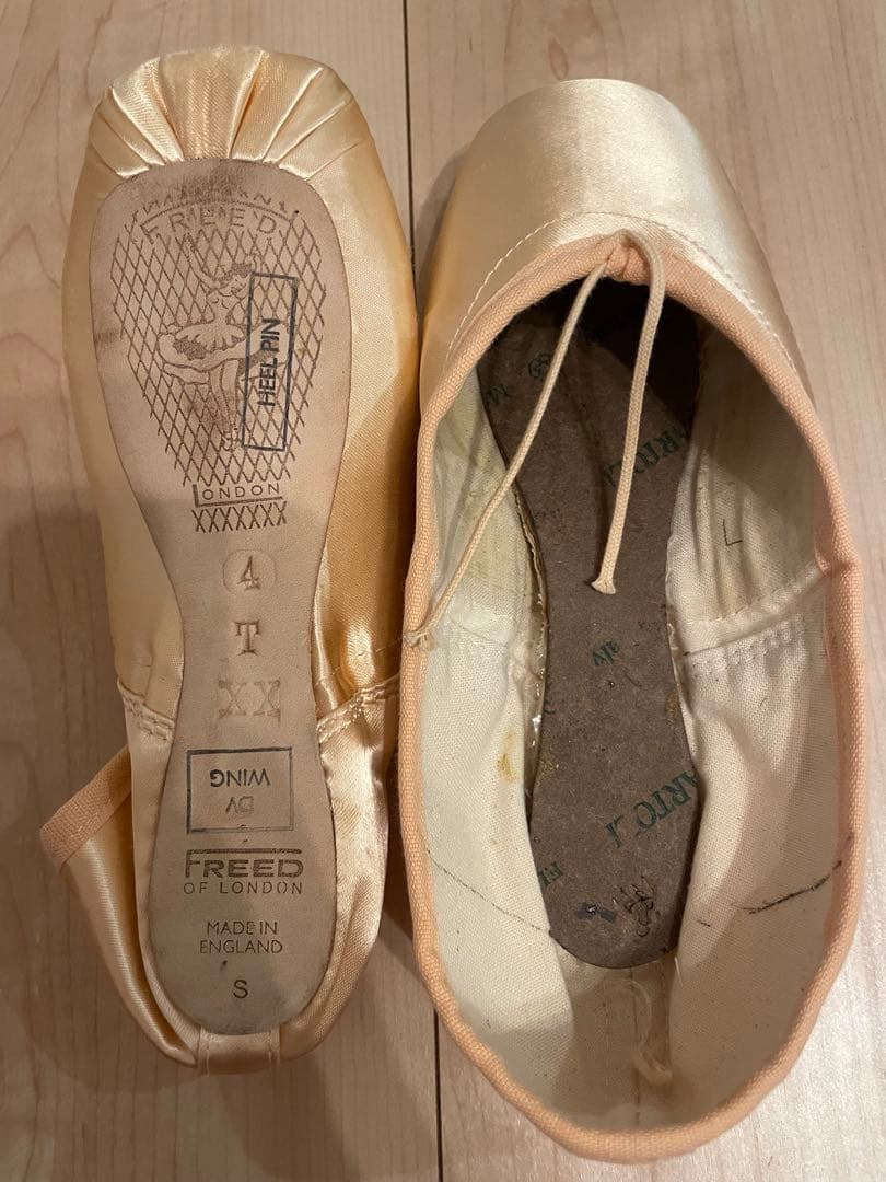 【新品】Freed of London トゥシューズ 4 XX T