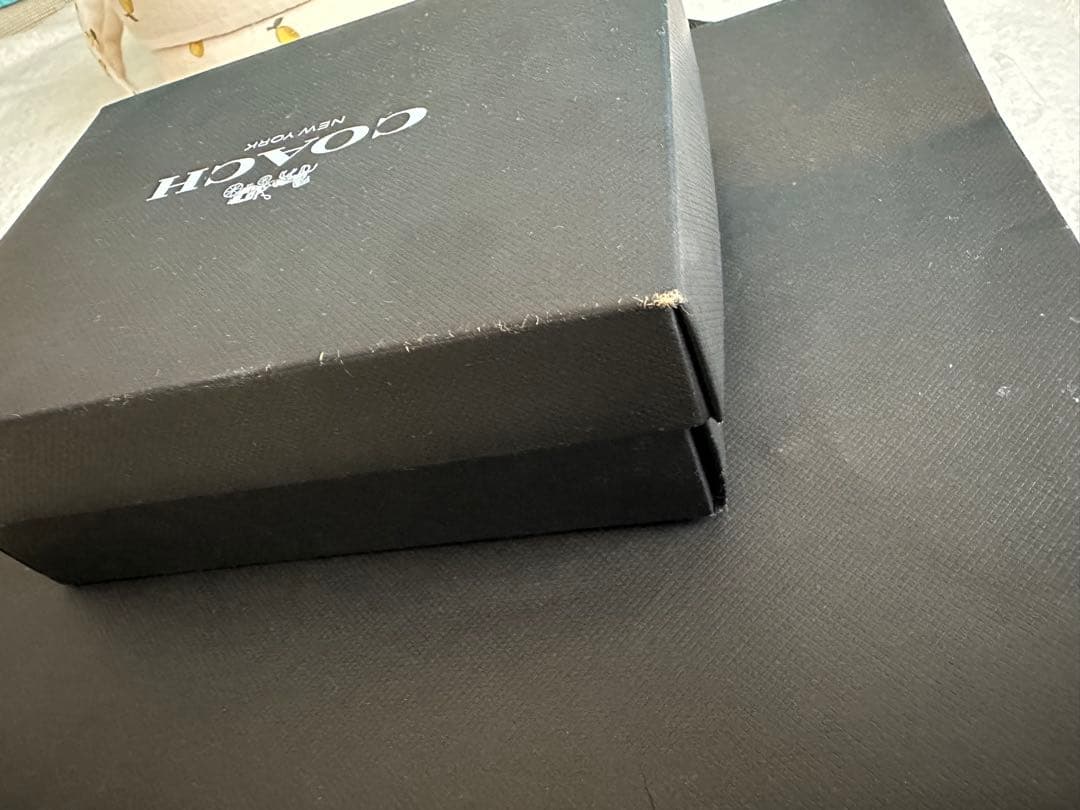 【新品✨未使用品】COACH 6 リング キー ケース クロスグレイン レザー